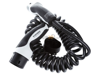 Ansicht oben rechts Mennekes E-Mobility 36292 Ladekabel Mode 3 Typ2 3PH 20A 4m 