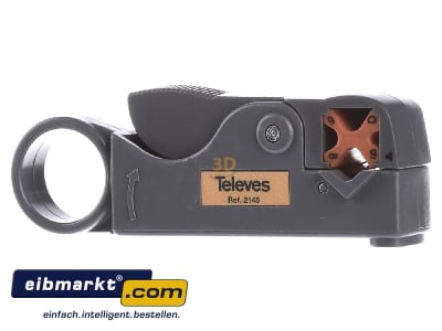 Front view Televes (Preisner) FCS10 Cable stripper 4,3...7mm 

