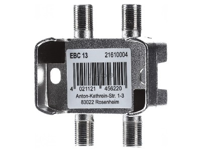 Ansicht hinten Kathrein EBC 13 F-Verteiler 3f. 