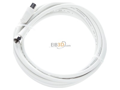 View top right Televes FS-KS 300 Coax patch cord F connector 3m 

