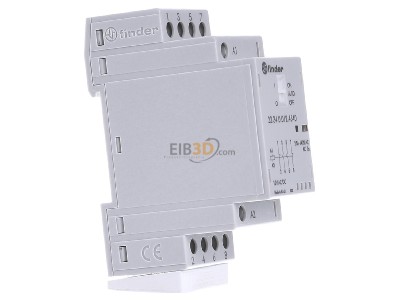 View on the left Finder 22.34.0.012.4640 Installation contactor 12VAC/DC 
