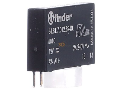 View on the left Finder 34.81.7.012.8240 Optocoupler 2A 

