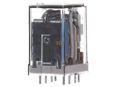 Back view Finder 55.12.9.012.0000 Switching relay DC 12V 10A 
