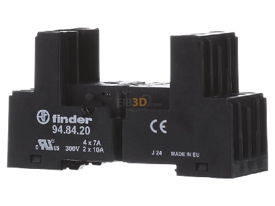 Front view Finder 94.84.20 Relay socket 
