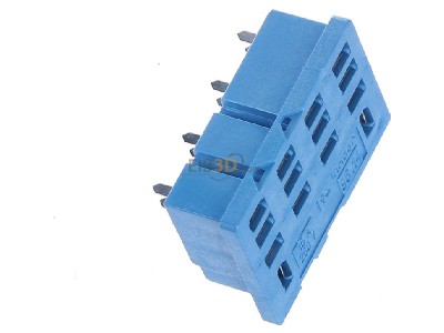 View top left Finder 96.14 Relay socket 14-pin 
