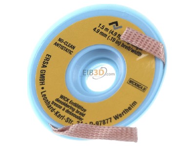 Front view Ersa 0WICKNC4.9/SB Desoldering lace 
