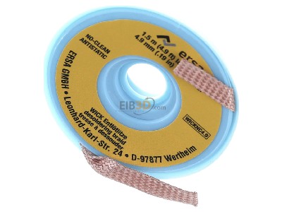 View up front Ersa 0WICKNC4.9/SB Desoldering lace 

