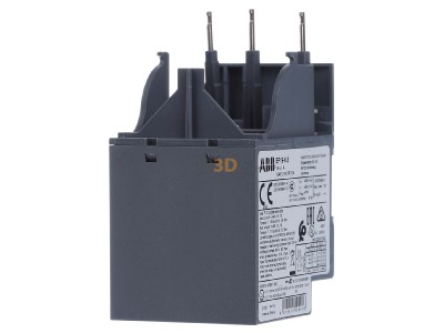 Back view ABB EF19-6.3 Electronic overload relay 1,9...6,3A 
