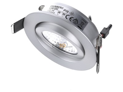 Ansicht oben vorne Brumberg 12361253 LED-Einbaustrahler 350mA 3000K alu 