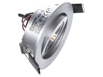 Ansicht oben links Brumberg 12361253 LED-Einbaustrahler 350mA 3000K alu 