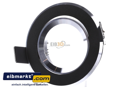 Frontansicht Brumberg Leuchten 0064.00 Einbau-Downlight GX5,3 50W sw/alu 