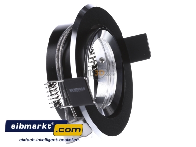 Ansicht links Brumberg Leuchten 0064.00 Einbau-Downlight GX5,3 50W sw/alu 