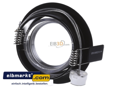 Ansicht hinten Brumberg Leuchten 0064.00 Einbau-Downlight GX5,3 50W sw/alu 