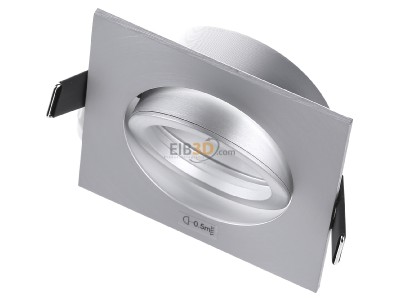 View up front Brumberg 0065.25 Recessed spotlight 50W aluminum matt, 
