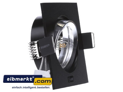 Ansicht links Brumberg Leuchten 0066.00 Einbau-Downlight GX5,3 50W sw/alu 