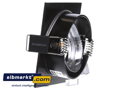 Ansicht rechts Brumberg Leuchten 0066.00 Einbau-Downlight GX5,3 50W sw/alu 