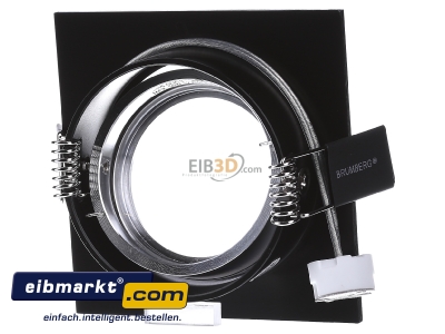 Ansicht hinten Brumberg Leuchten 0066.00 Einbau-Downlight GX5,3 50W sw/alu 