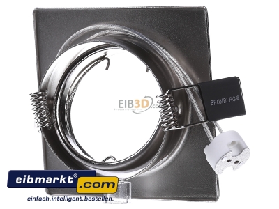 Ansicht hinten Brumberg Leuchten 2296.15 Einbau-Downlight mattnickel 