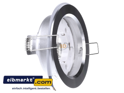 View on the left EVN Lichttechnik 539 214 alu Downlight 1x9W CFL 
