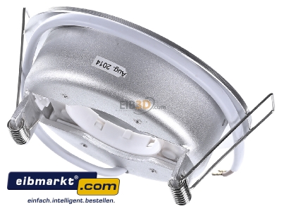 Top rear view EVN Lichttechnik 539 214 alu Downlight 1x9W CFL 
