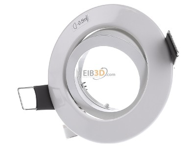 Front view Brumberg 1963.07 Downlight 1x50W LV halogen lamp 
