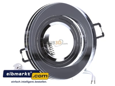 Frontansicht Brumberg Leuchten 0282.00 NV-Einbaudownlight GX5,3/50W chrom/Glas 