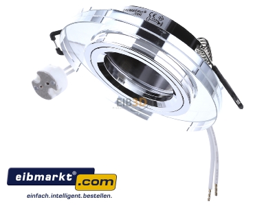 Ansicht oben vorne Brumberg Leuchten 0282.00 NV-Einbaudownlight GX5,3/50W chrom/Glas 