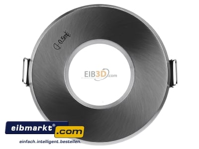 Frontansicht Brumberg Leuchten 2339.42 NV-Einbaudownlight GX5,3/50W V4A edelst 