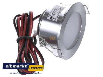 Ansicht oben links EVN Elektro P22 03 02 P-LED Einbauleuchte 3W 700mA 3000K 