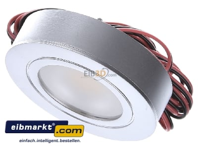 Ansicht oben vorne EVN Lichttechnik 089014 chr-mt P-LED Mbel Ein/Anbaul. IP20 350mA 3W 3000K 