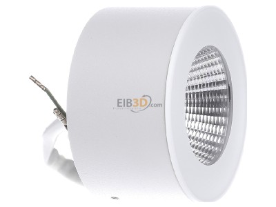 Ansicht links EVN P 318302 ws P-LED Anbauleuchte 230V 5W 3000K rund 