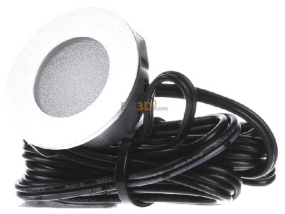 Frontansicht EVN Lichttechnik L22151402 LED-Deckeneinbauleuchte 3000K rund 12VDC alu 