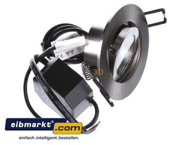 Ansicht oben links EVN Lichttechnik PC20N61302 P-LED Deckeneinbauleuchte 3000K 230V rund eds 