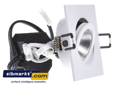 Ansicht links EVN Lichttechnik PC24N60140 P-LED Deckeneinbauleuchte 4000K 230V quad.ws 