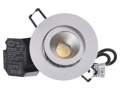 Frontansicht EVN PC650N90140 P-LED Einbauleuchte 230V 4000K wei 