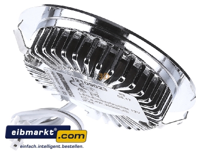 Ansicht oben hinten Brumberg Leuchten 12109023 LED-Einbauleuchte 12V DC, chrom 