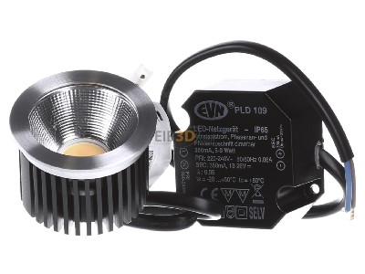 Frontansicht EVN C51350N902 ww LED-Einbauleuchte 3000K 230V IP20 