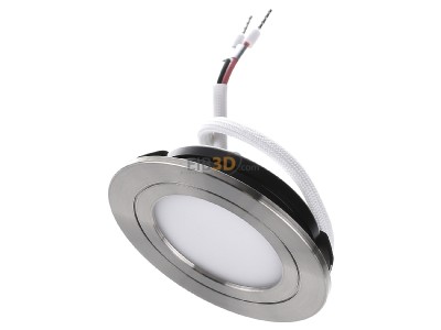 Ansicht oben vorne EVN L20301302 chr/sat LED-Deckeneinbauleuchte 3000K 350mA110 IP20 