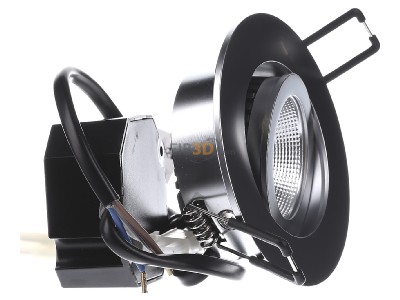 Ansicht links EVN PC20N61502 chr/mt LED-Deckeneinbauleuchte 3000K 230V IP20 