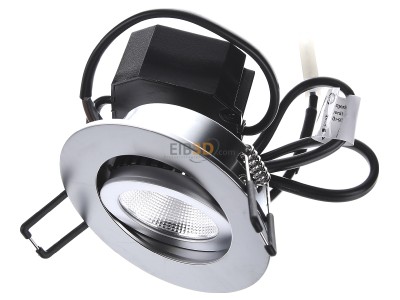 Ansicht oben vorne EVN PC20N61502 chr/mt LED-Deckeneinbauleuchte 3000K 230V IP20 