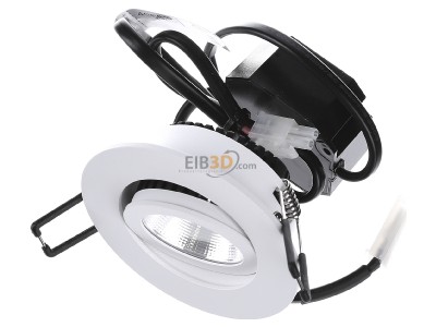 Ansicht oben vorne EVN PC20N90102 ws LED-Deckeneinbauleuchte 3000K 230V IP20 