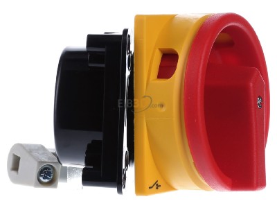 View on the left Eaton SVB-P1/M Handle for power circuit breaker red 
