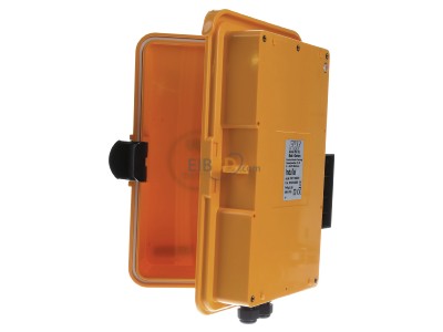 Ansicht rechts FHF Funke+Huster InduTel #11264501 Telefon wetterfest, gelb InduTel 11264501