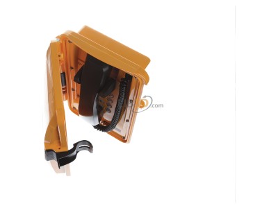 Ansicht oben vorne FHF Funke+Huster InduTel #11264501 Telefon wetterfest, gelb InduTel 11264501