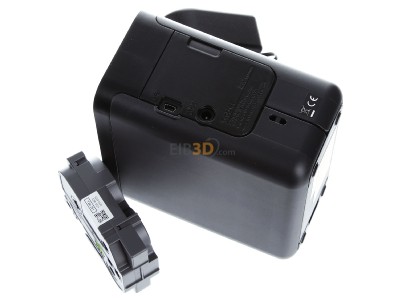 View top right Brother P-TOUCH P750W printer for pc label maker 
