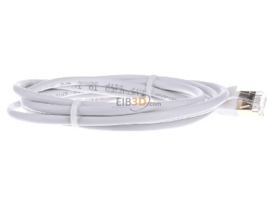 Back view Wantec 7118 ws 1,5m Patch cord 1,5m 
