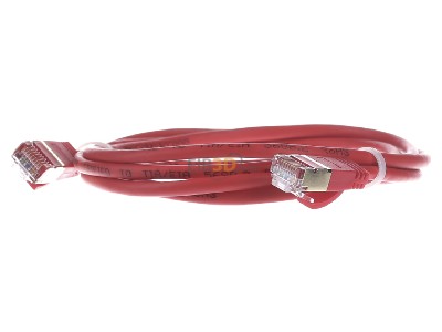 Front view Wantec 7160 rt 1,5m Patch cord 1,5m 
