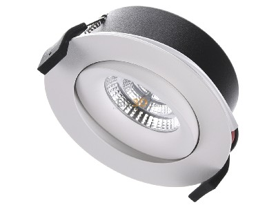 Ansicht oben vorne Brumberg Leuchten 12476173 LED-Einbauleuchte 1800-2800K rund wei 