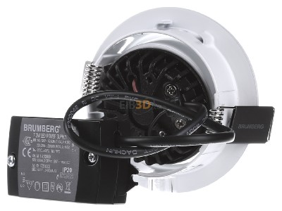 Ansicht hinten Brumberg Leuchten 38363073 LED-Einbaustrahler 230V 3000K wei 