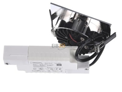 Ansicht oben hinten Brumberg 39365023 LED-Einbaustrahler 3000K chrom dimm. 